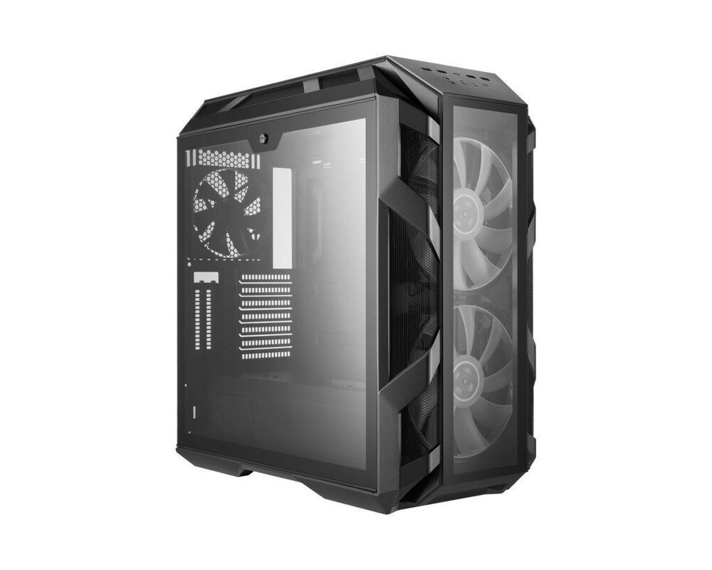 Кутия Cooler Master MasterCase H500M Iron, RGB, Сива 9