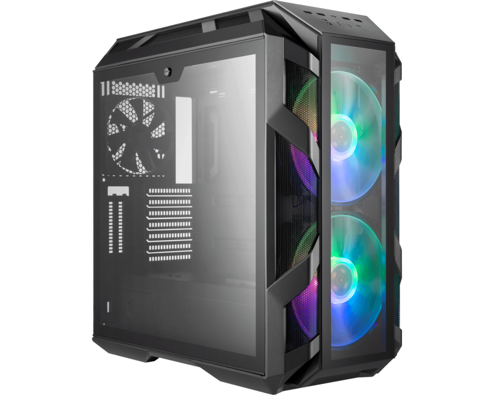 Кутия Cooler Master MasterCase H500M Iron, RGB, Сива 6