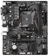  GIGABYTE A520M-S2H, Socket AM4, mATX, 2xDDR4, M.2 185108 A520M S2H на топ цена - PIC.bg