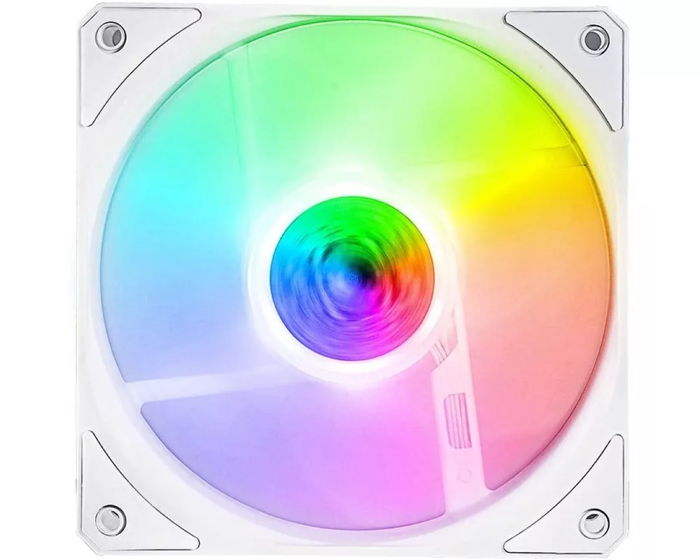 Вентилатор Cooler Master SickleFlow 120 ARGB White Edition 3in1 4