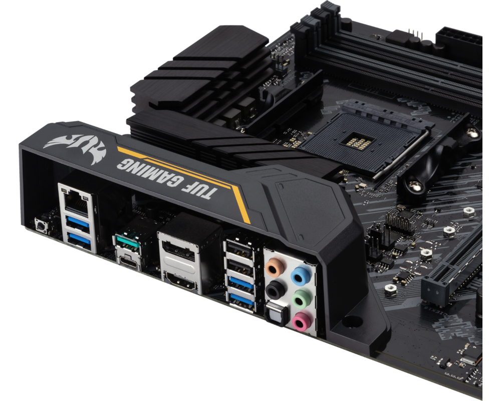 Дънна платка ASUS TUF GAMING B450-PLUS II AM4 B450 4xDIMM DDR4Up to 128GB M.2 4xSATA 6Gb 23