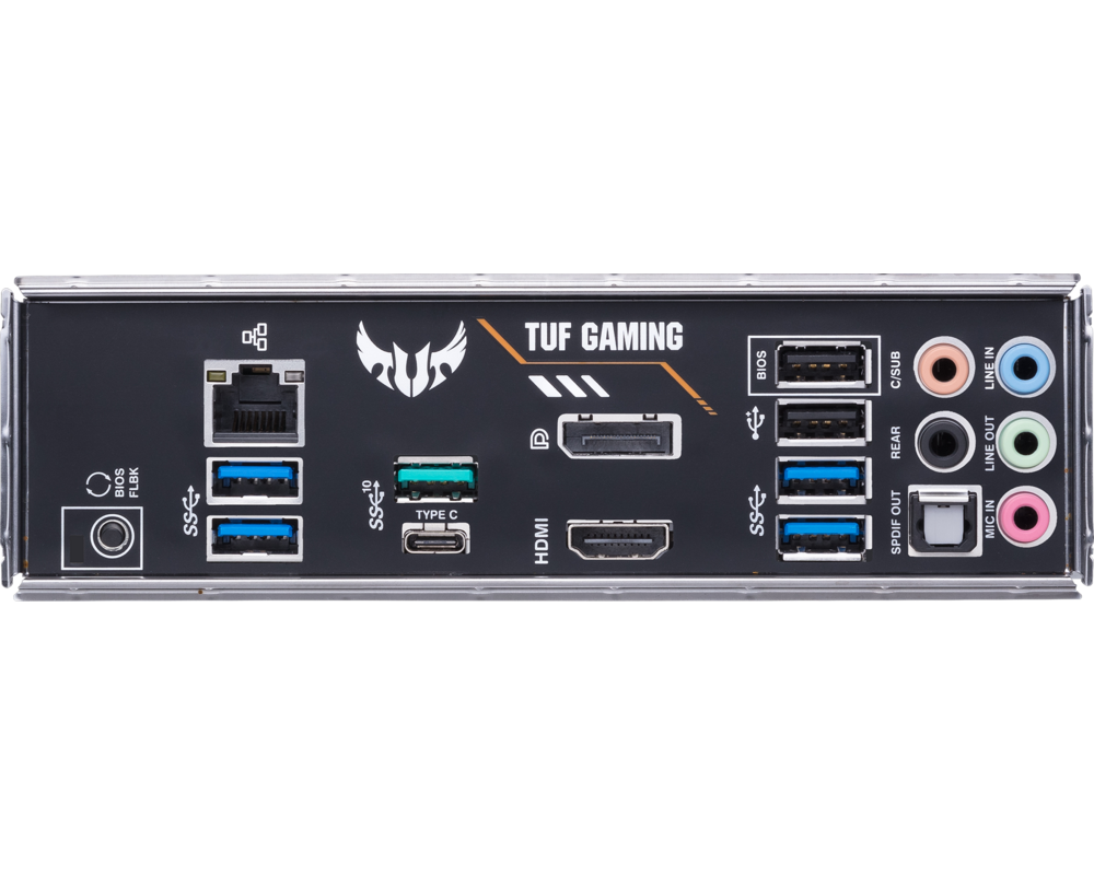 Дънна платка ASUS TUF GAMING B450-PLUS II AM4 B450 4xDIMM DDR4Up to 128GB M.2 4xSATA 6Gb 24