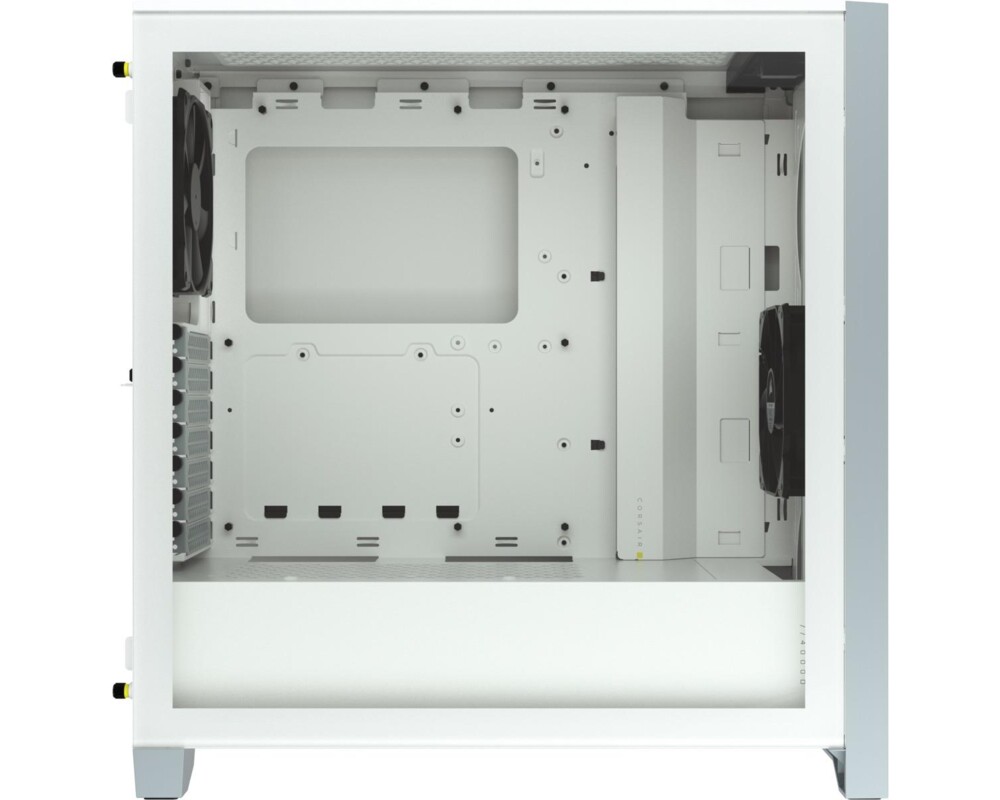 Кутия CORSAIR 4000D Airflow Tempered Glass Mid-Tower White case 24