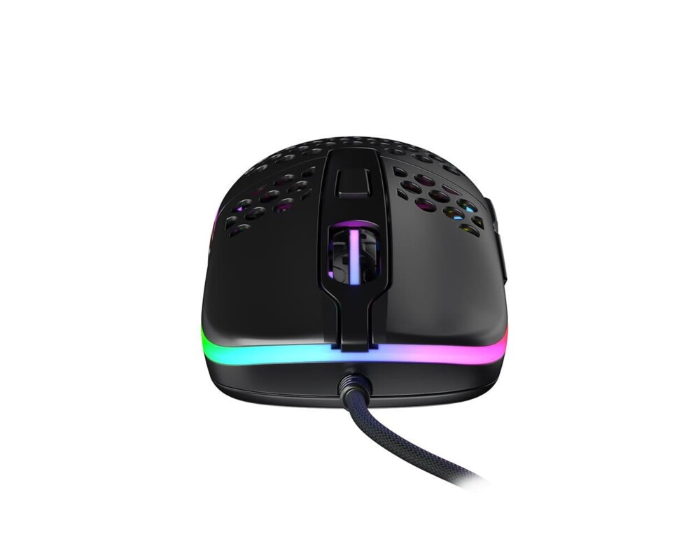 Мишка Геймърска мишка Xtrfy M42 Black, RGB, Черен 3