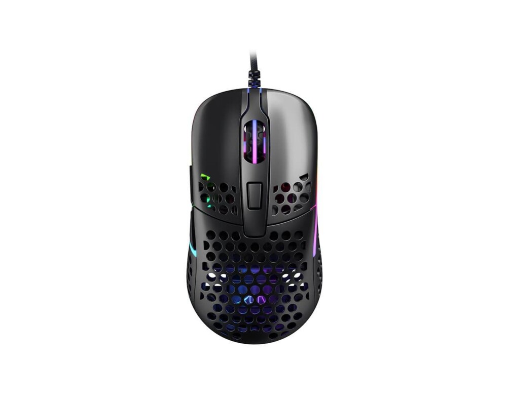 Мишка Геймърска мишка Xtrfy M42 Black, RGB, Черен 6