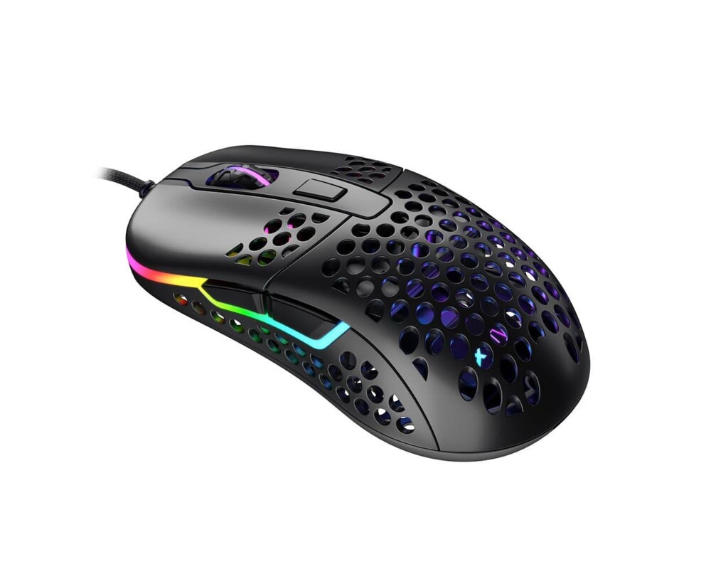Мишка Геймърска мишка Xtrfy M42 Black, RGB, Черен 2
