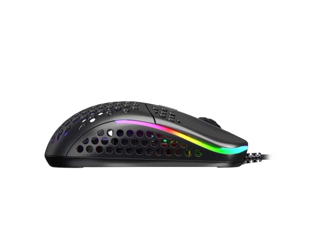 Мишка Геймърска мишка Xtrfy M42 Black, RGB, Черен 5