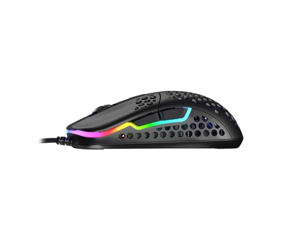 Мишка Геймърска мишка Xtrfy M42 Black, RGB, Черен 4