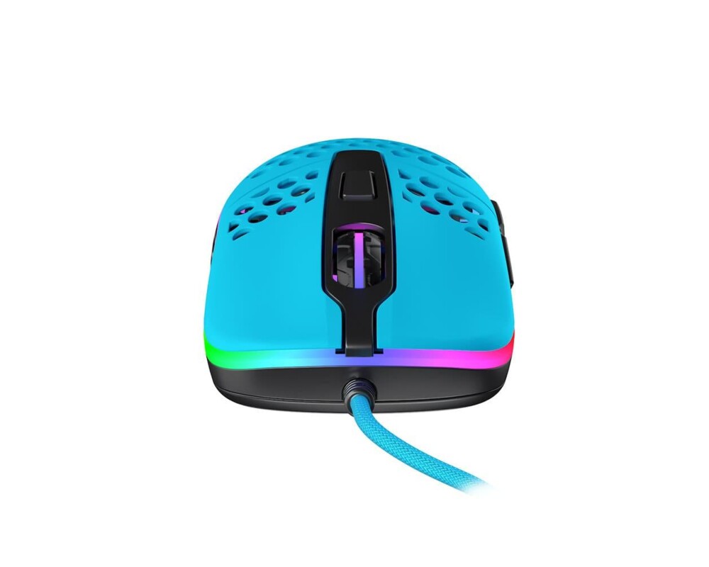 Мишка Геймърска мишка Xtrfy M42 Miami Blue, RGB, Син 3