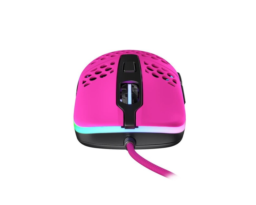 Мишка Геймърска мишка Xtrfy M42 Pink, RGB, Розов 3