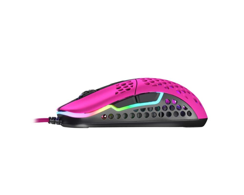 Мишка Геймърска мишка Xtrfy M42 Pink, RGB, Розов 4