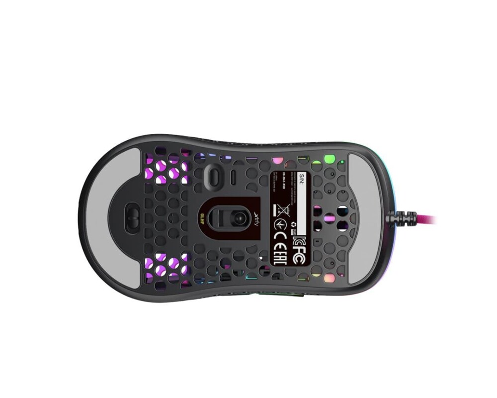 Мишка Геймърска мишка Xtrfy M42 Pink, RGB, Розов 7
