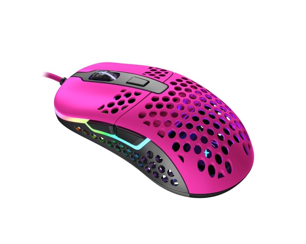 Мишка Геймърска мишка Xtrfy M42 Pink, RGB, Розов 2