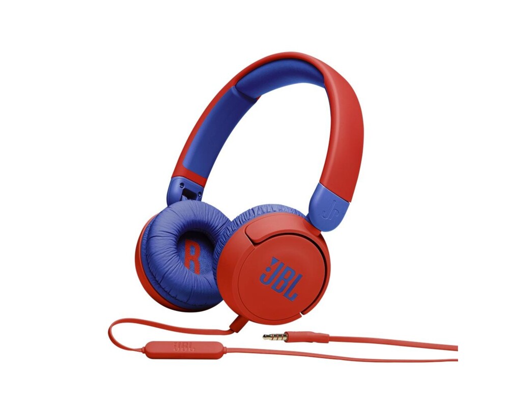 Слушалки JBL JR310 RED HEADPHONES 4