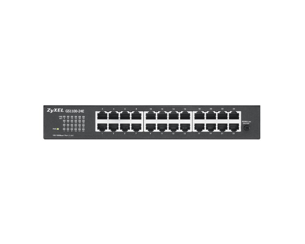 Switch (Комутатор) ZyXEL GS1100-24E 24-port Gigabit Unmanaged switch v3 7