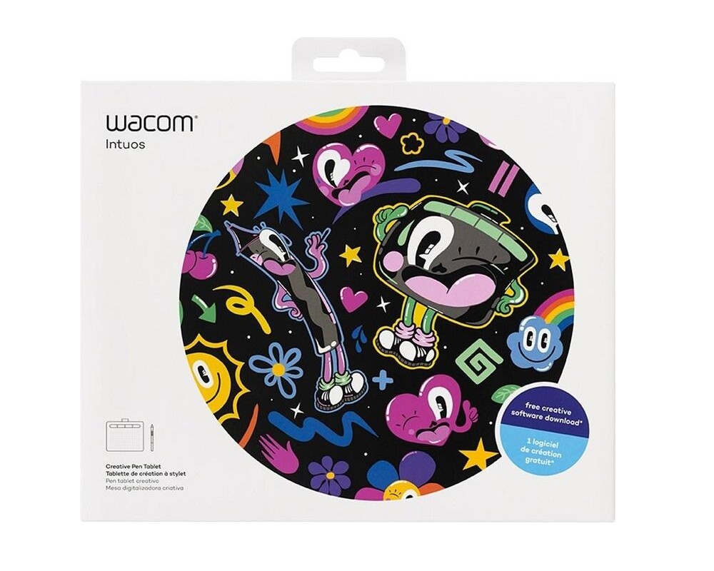 Графичен таблет Wacom Intuos S черен 6