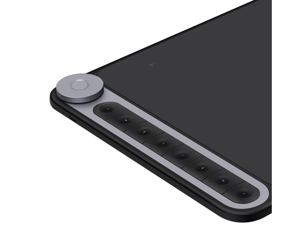 Графичен таблет HUION Inspiroy Dial Q620M, USB-C, Черен 3