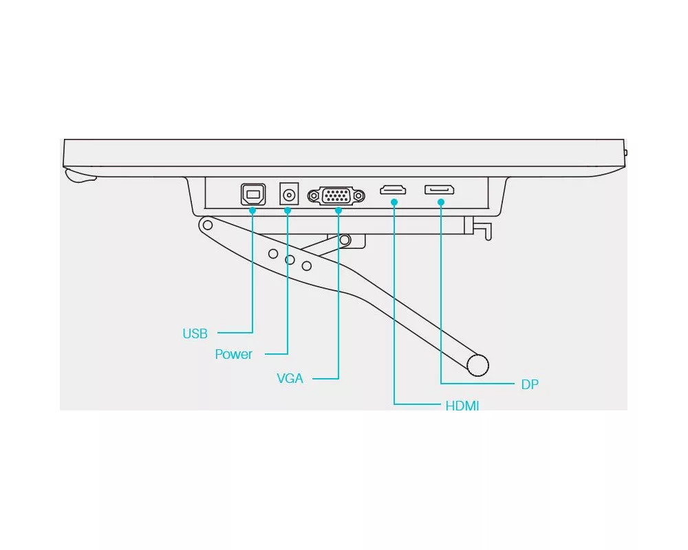 Графичен таблет HUION Kamvas Pro 22 2019 GT2201, Черен 7
