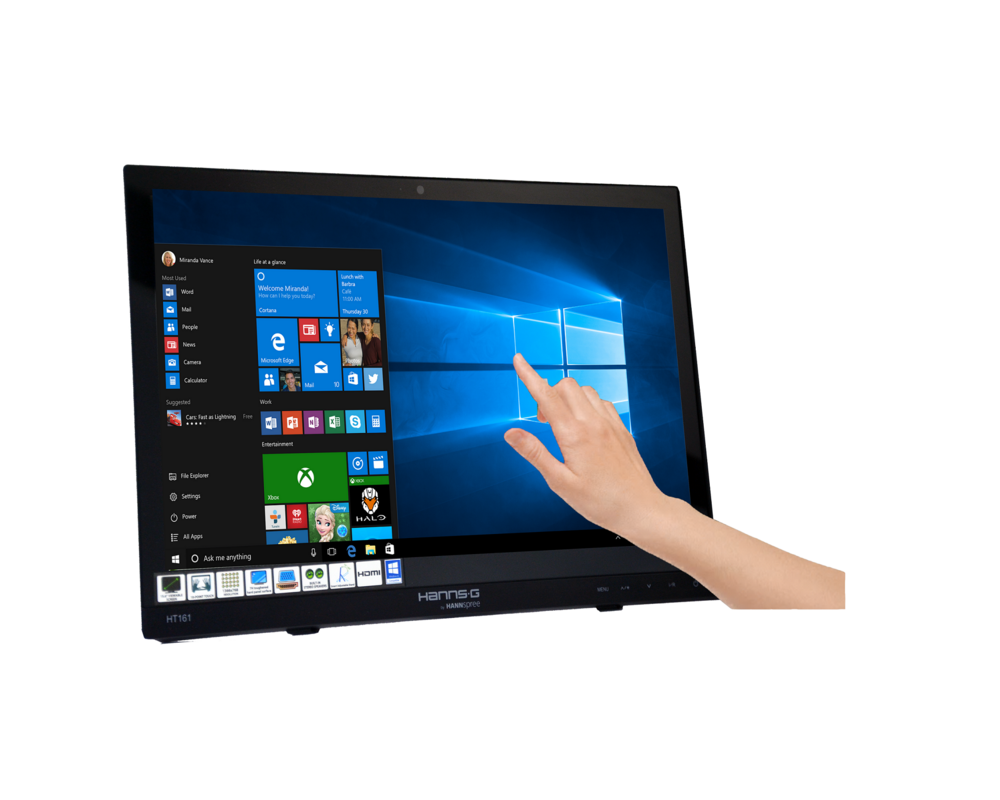Монитор HANNSPREE HT 161 HNB 15.6" TFT Тъч монитор 3