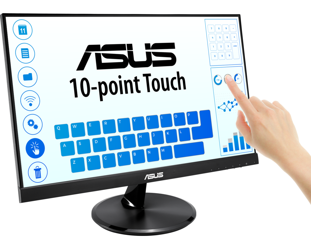 Монитор 21.5" Asus VT229H, FullHD, IPS, Touch 7