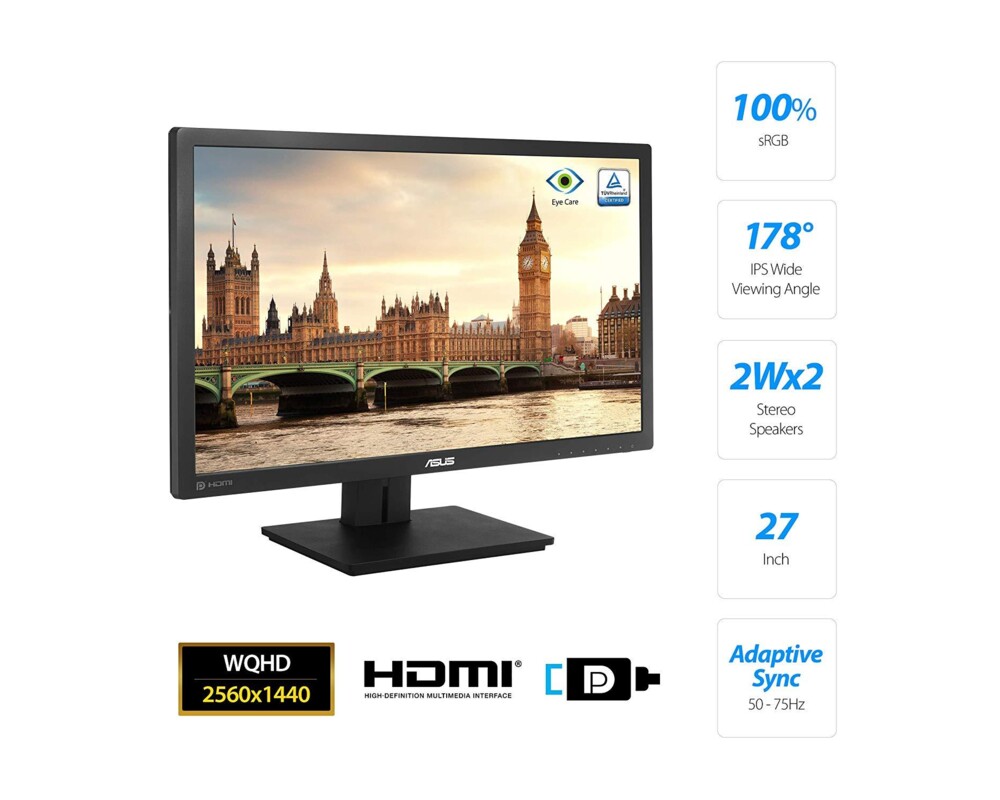 Монитор ASUS PB278QV 27" 2K WQHD (2560x1440)  5