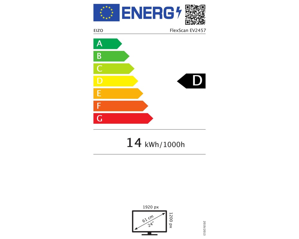Монитор 24.1" EIZO FlexScan EV2457 6