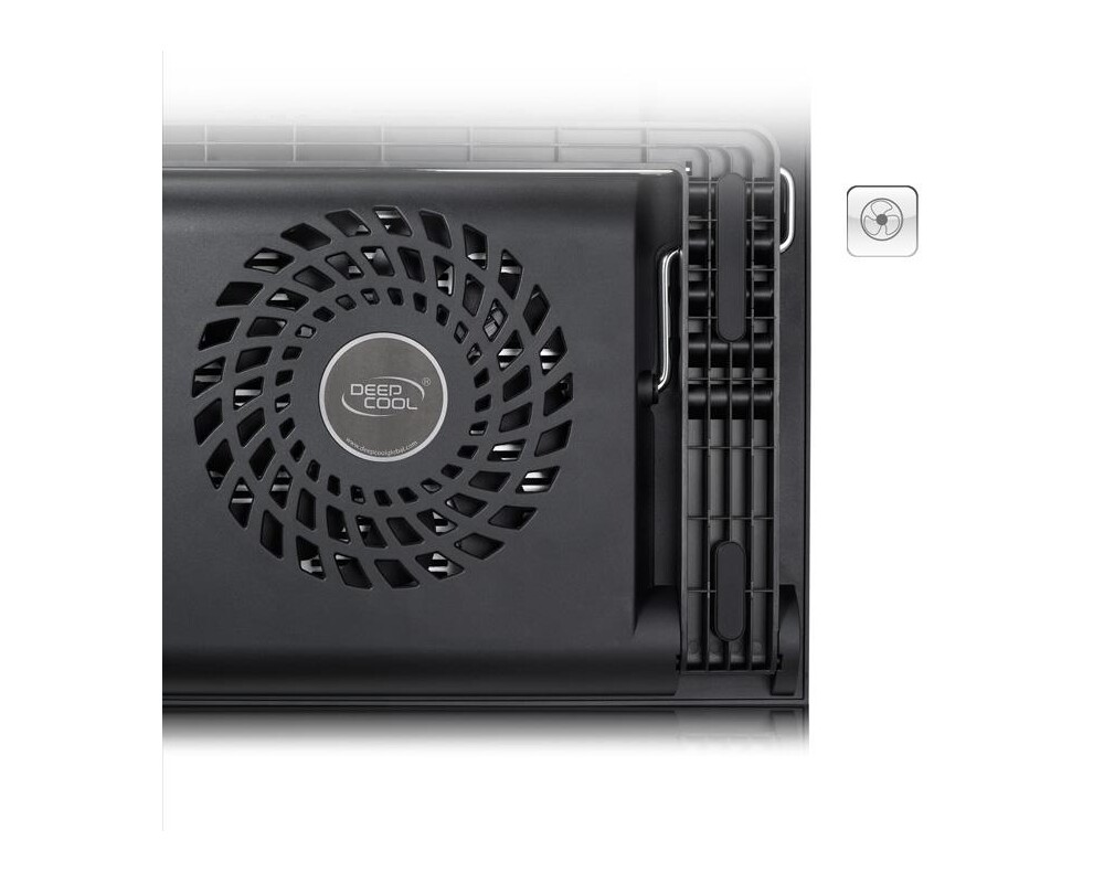 Охлаждаща подложка DeepCool N9 17" - aluminium black 15