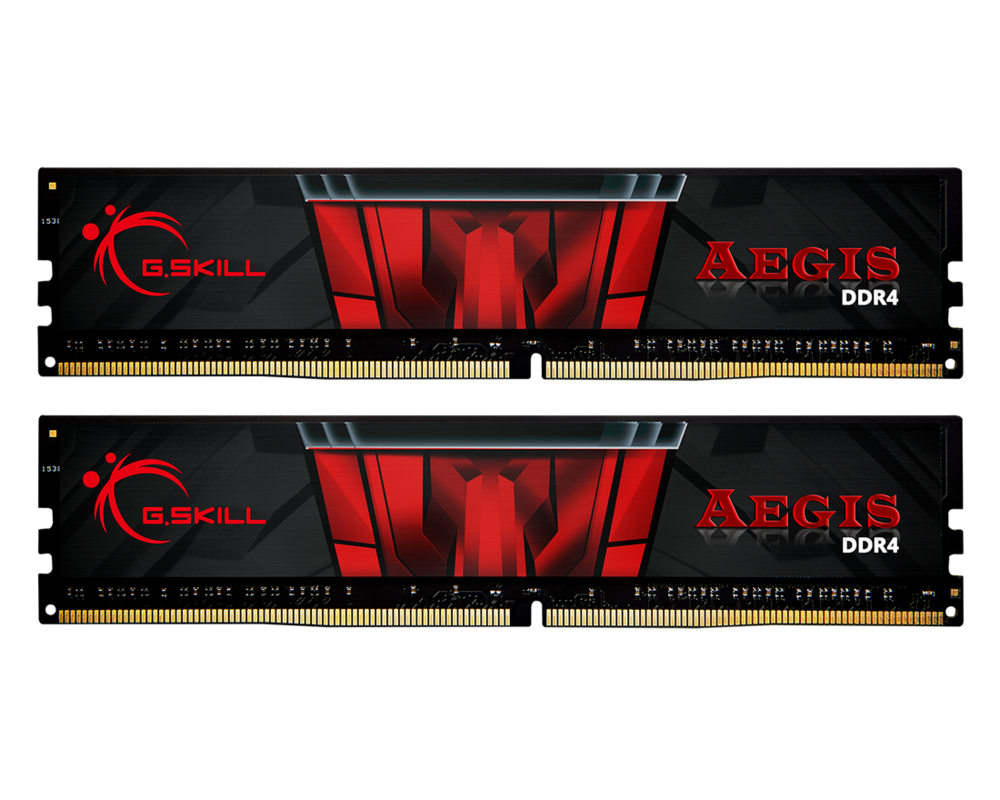 Памет G.SKILL Aegis 16GB(2x8GB) DDR4 2666MHz F4-2666C19D-16GIS 3