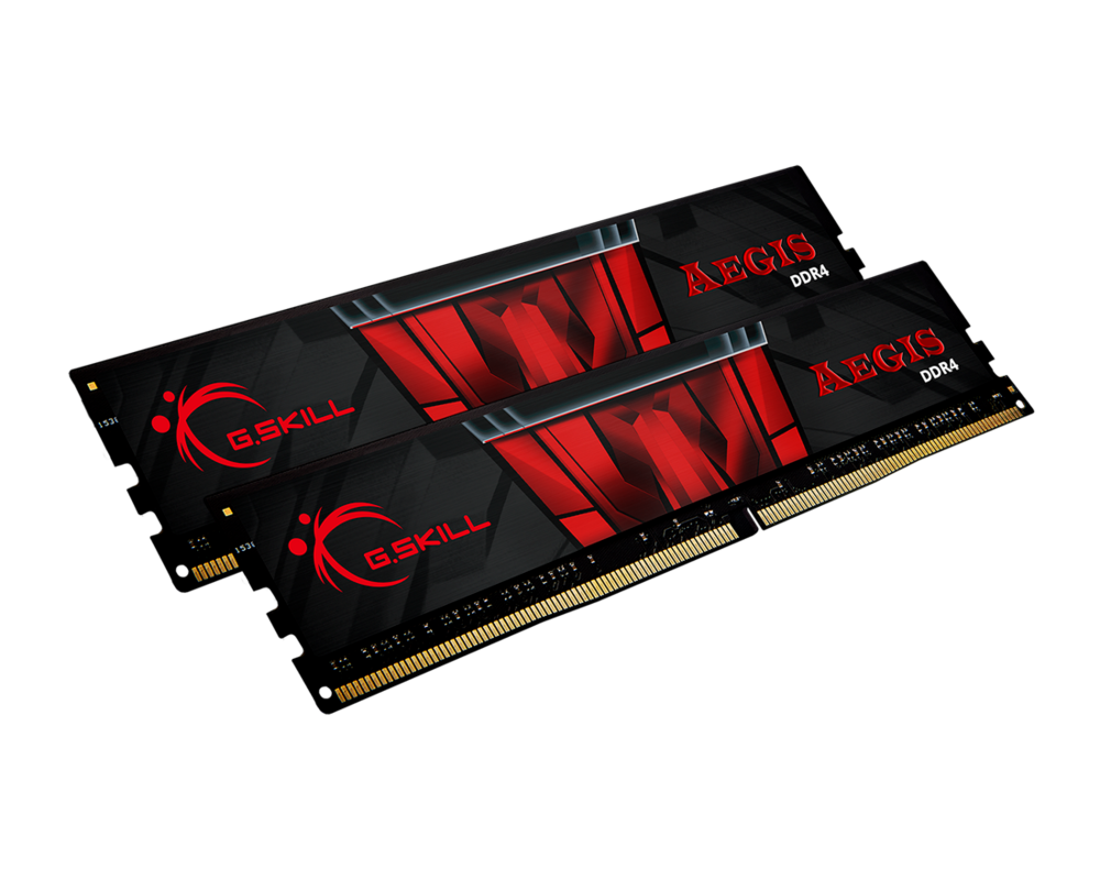 Памет G.SKILL Aegis 32GB(2x16GB) DDR4 PC4-25600 3200MHz CL16 F4-3200C16D-32GIS 2