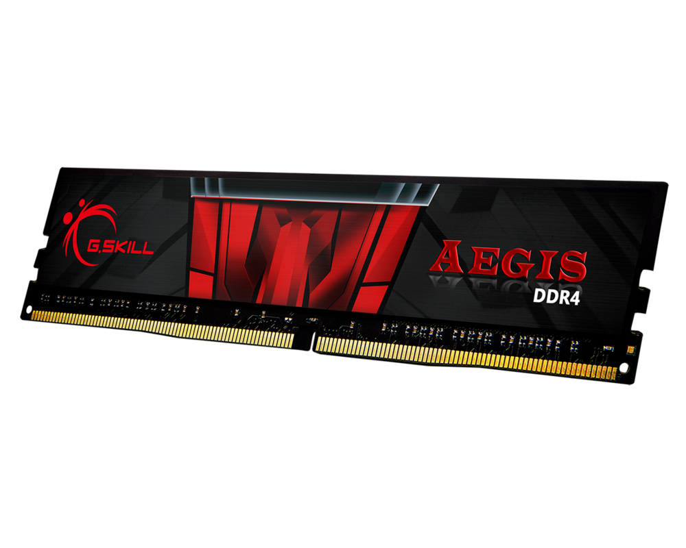 Памет G.SKILL Aegis 32GB(2x16GB) DDR4 PC4-25600 3200MHz CL16 F4-3200C16D-32GIS 3