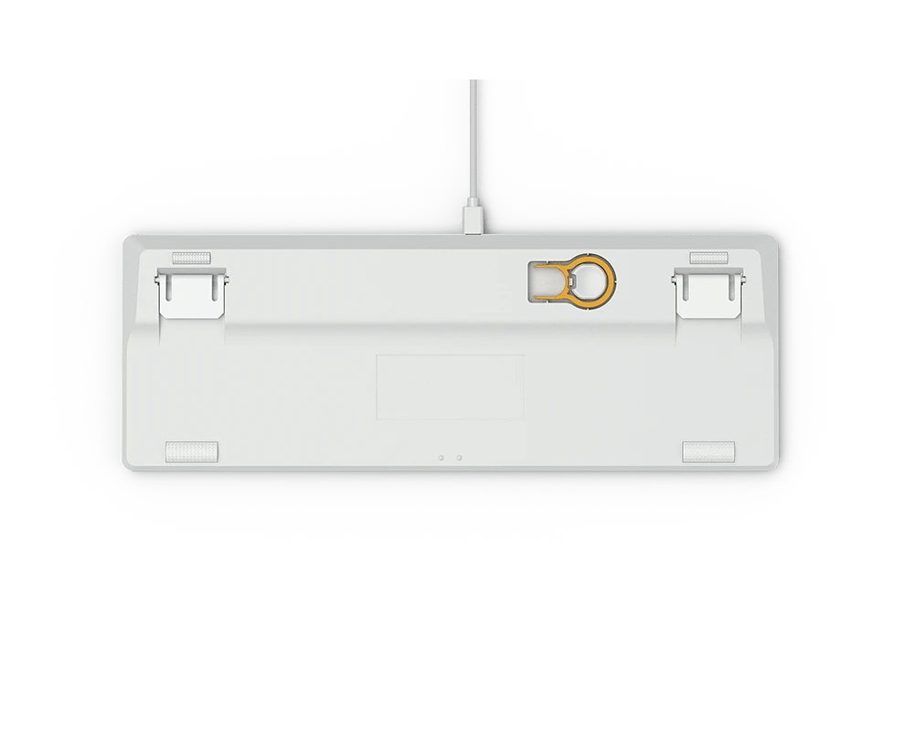 Клавиатура Геймърскa механична клавиатура Glorious White Ice GMMK RGB TKL, Gateron Brown US Layout 4