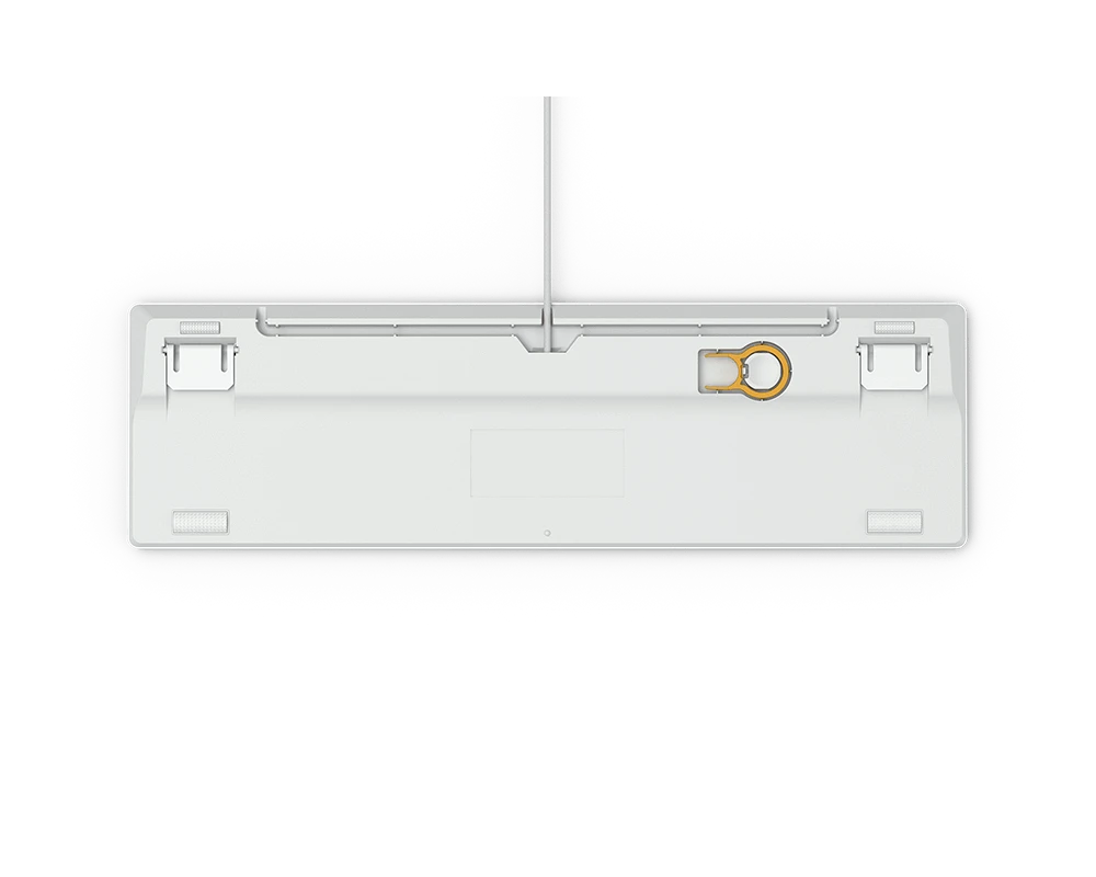 Клавиатура Геймърскa механична клавиатура Glorious White Ice GMMK RGB Full Size, Gateron Brown US Layout 4