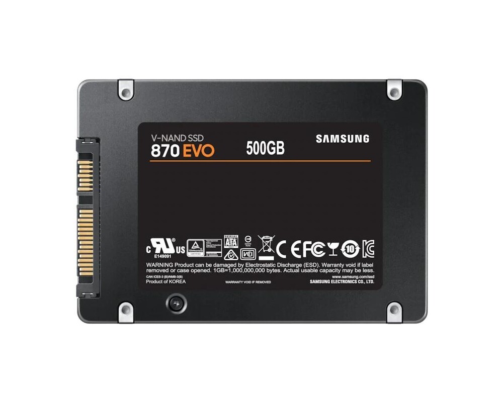 SSD 500GB SSD Samsung 870 EVO 7