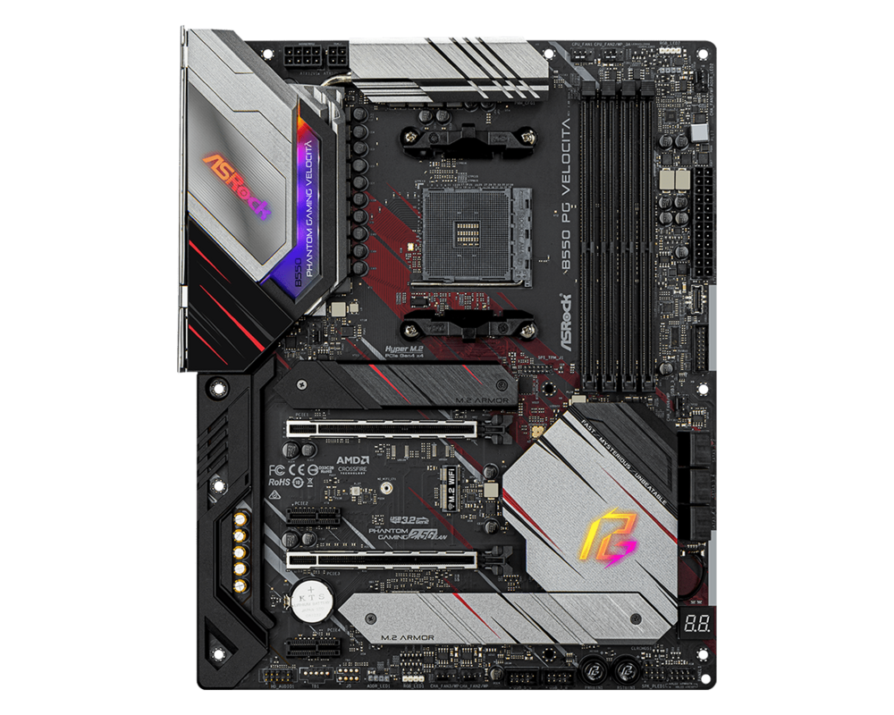 Дънна платка ASRock B550 PG Velocita 10