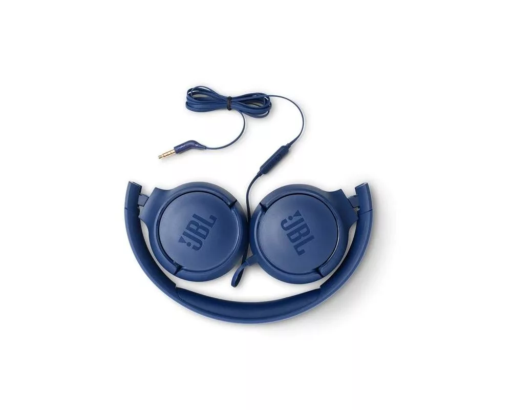 Слушалки JBL T500 BLU HEADPHONES 5