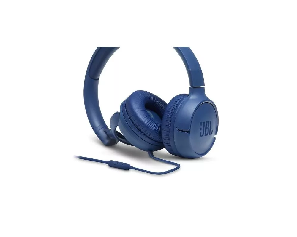 Слушалки JBL T500 BLU HEADPHONES 4