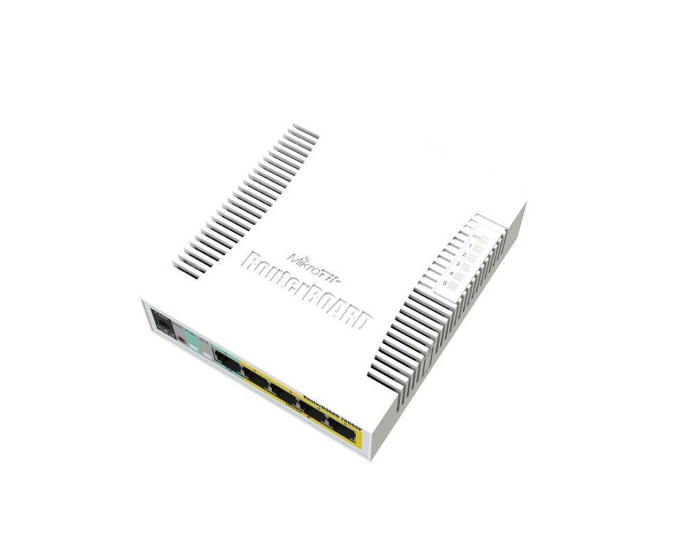 Switch (Комутатор) MikroTik RB260GS CSS106-5G-1SR2, 10/100/1000Mbit, 128 KB, PoE, SwOS 7