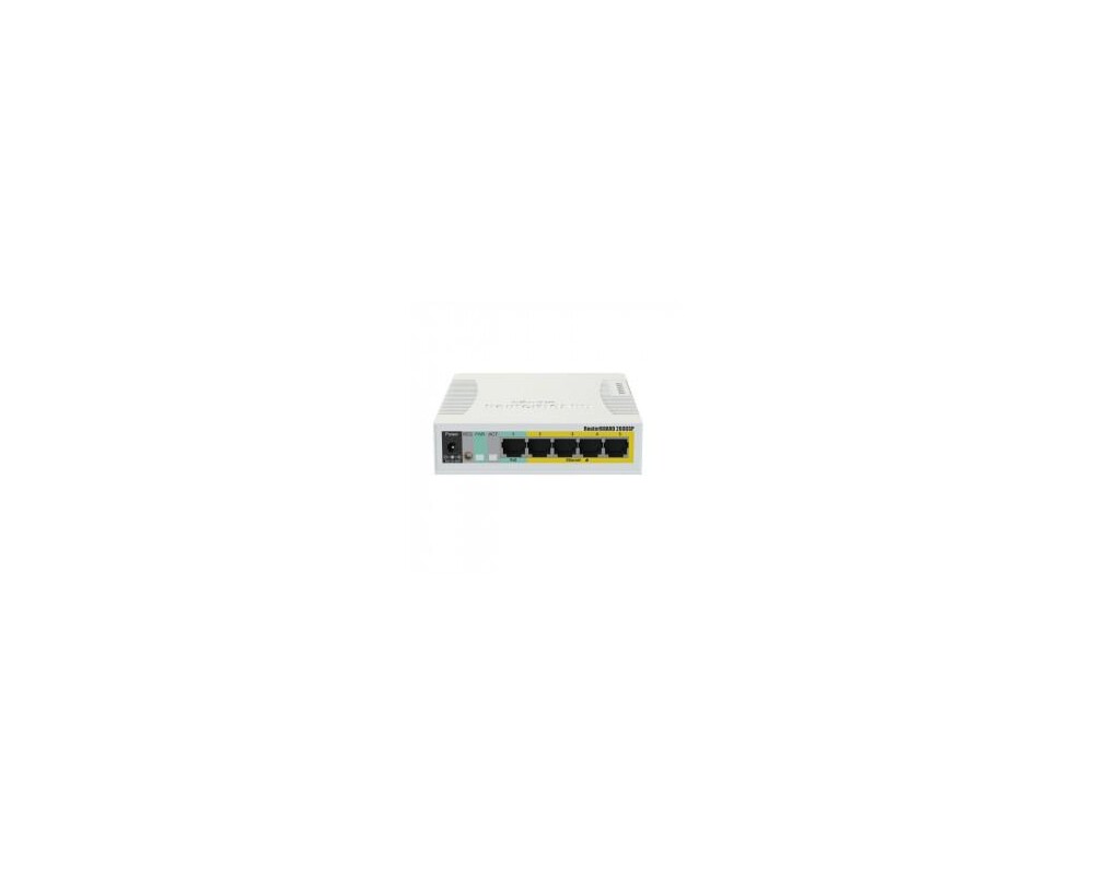 Switch (Комутатор) MikroTik RB260GS CSS106-5G-1SR2, 10/100/1000Mbit, 128 KB, PoE, SwOS 8