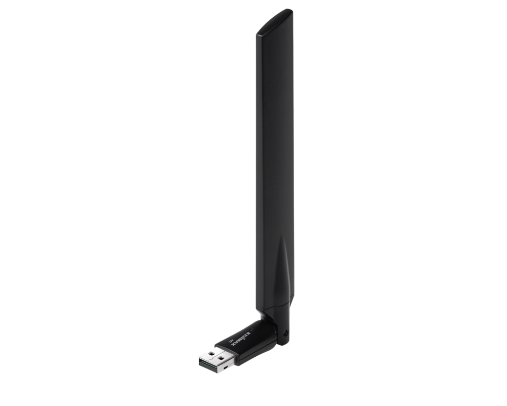 Мрежова карта адаптер EDIMAX EW-7811UAC, USB, Realtek, 2.4Ghz/5GHz, 802.11a/n/g/b, с външна антена 2
