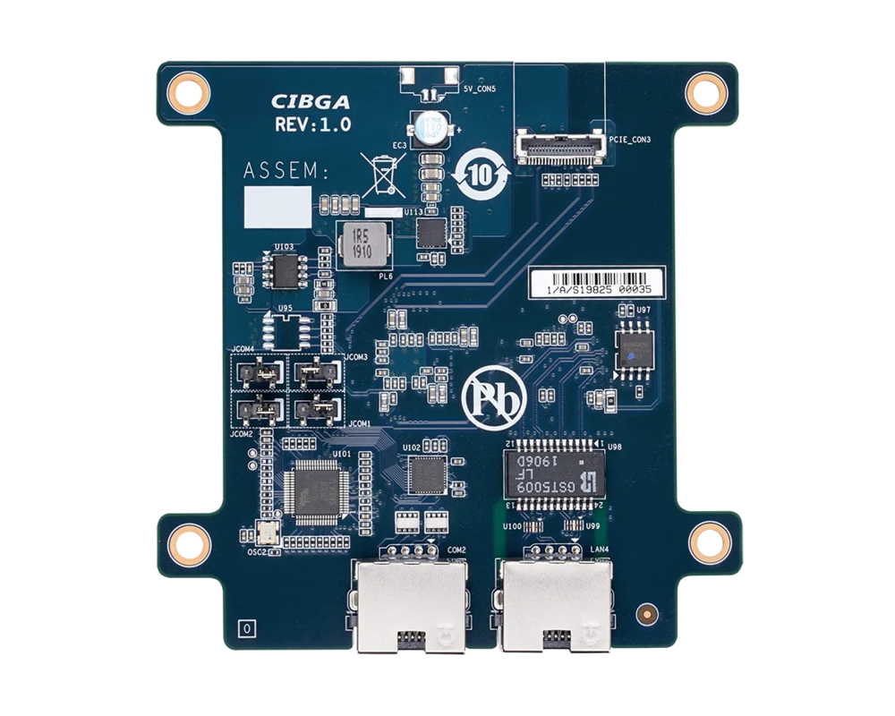 Мрежова карта Gigabyte GC-BRCML-DLC, PCI, 10/100/1000 Gigabit Ethernet за Gigabyte BRIX 10th Gen 2