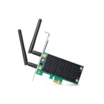 <span>Мрежова карта</span> TP-LINK Archer T6E AC1300 2-лентова PCI Express (+нисък профил) <span class='catalog-num-in-name'>ARCHER-T6E</span> - 