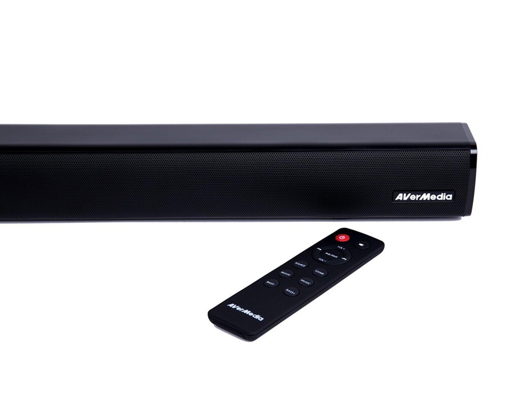Аудио система AverMedia Gaming Soundbar GS331 2.0 40W, Bluetooth 3