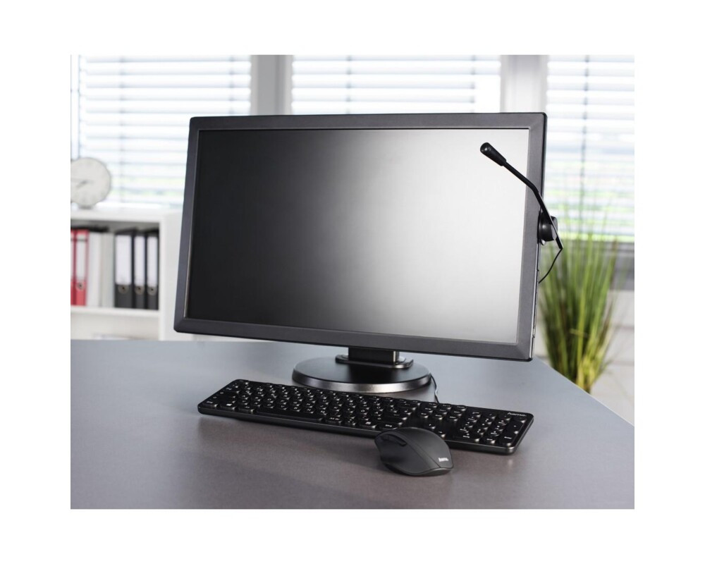 Микрофон HAMA CS-461, за PC/лаптоп, 3.5 mm жак, Черен 3