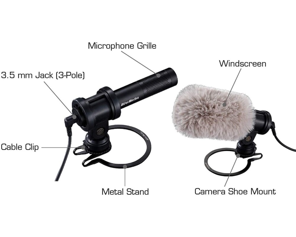 Микрофон AverMedia Live Streamer AM133 6