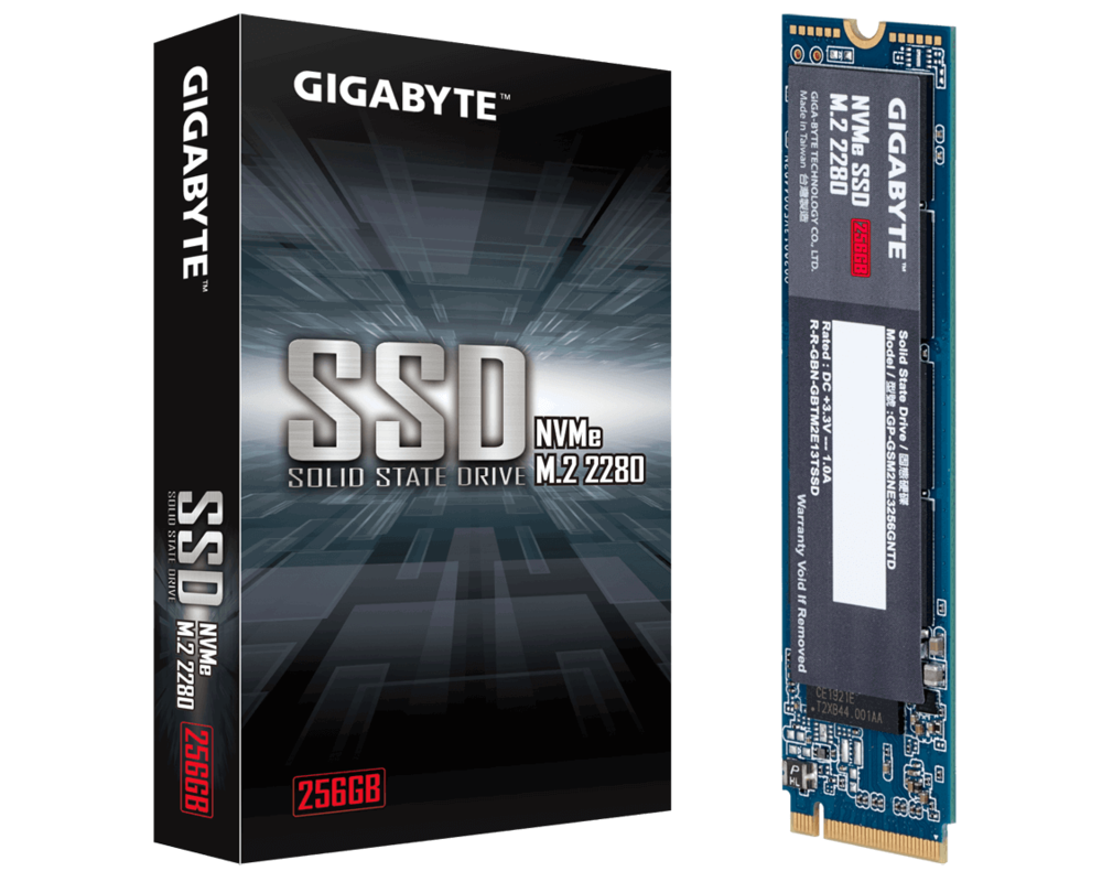 SSD 256GB Gigabyte M.2 2280 PCIe 3.0 SSD 2