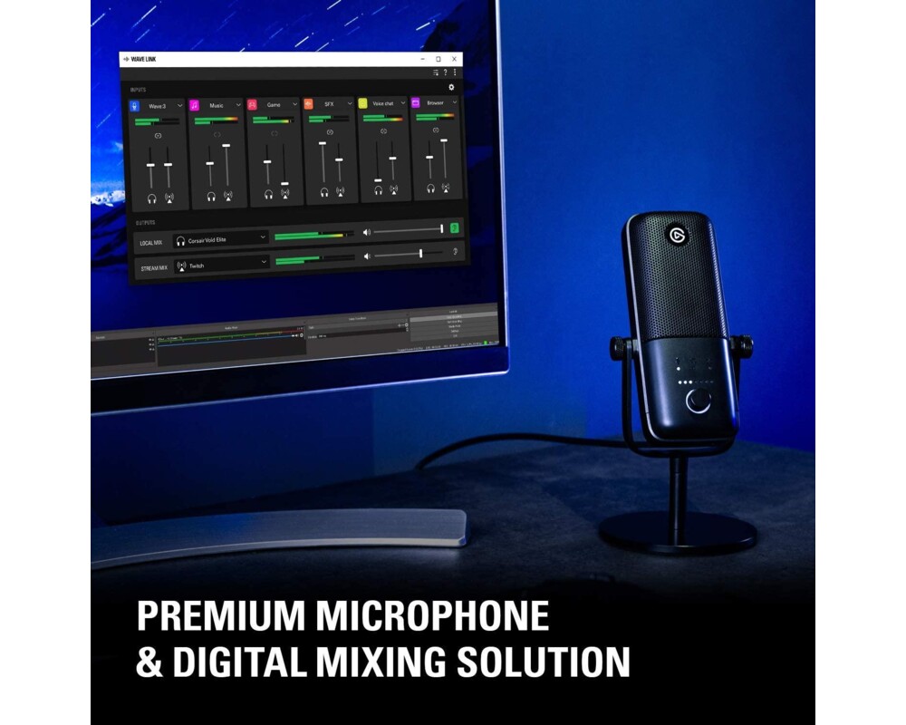 Микрофон Elgato Wave 3 2