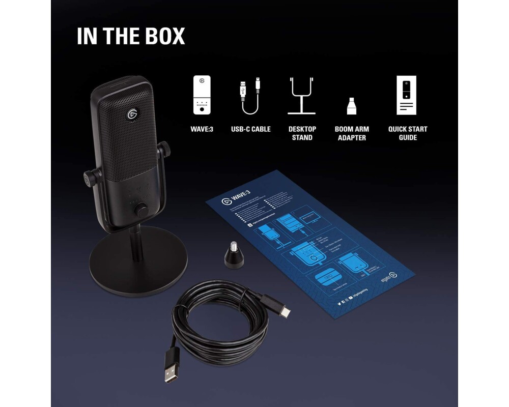 Микрофон Elgato Wave 3 10