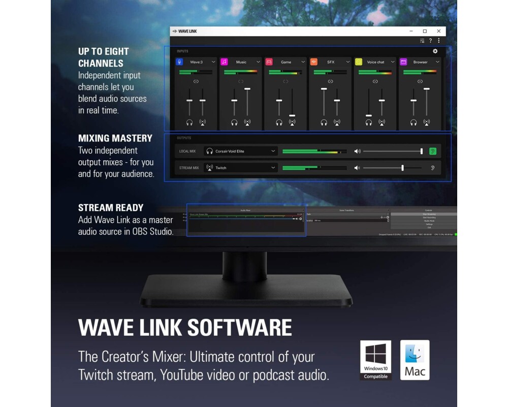 Микрофон Elgato Wave 3 5
