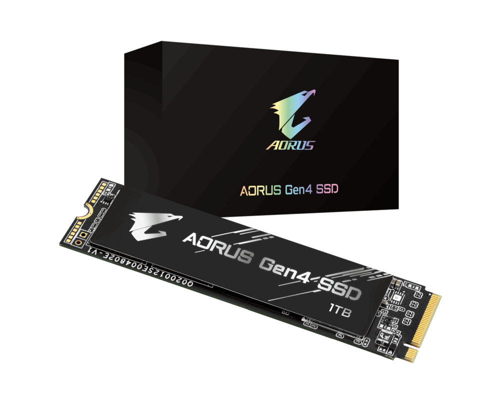 SSD 1TB Gigabyte AORUS M.2 2280 PCIe 4.0 SSD 3