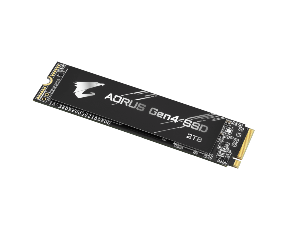SSD Gigabyte AORUS, 2TB, NVMe, PCIe Gen4 SSD 2